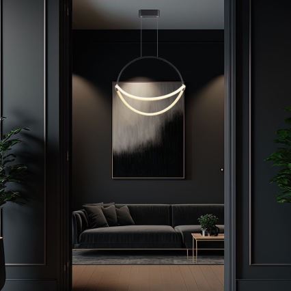 LED Chandelier on a string LED/16W/230V 3000K d. 50 cm