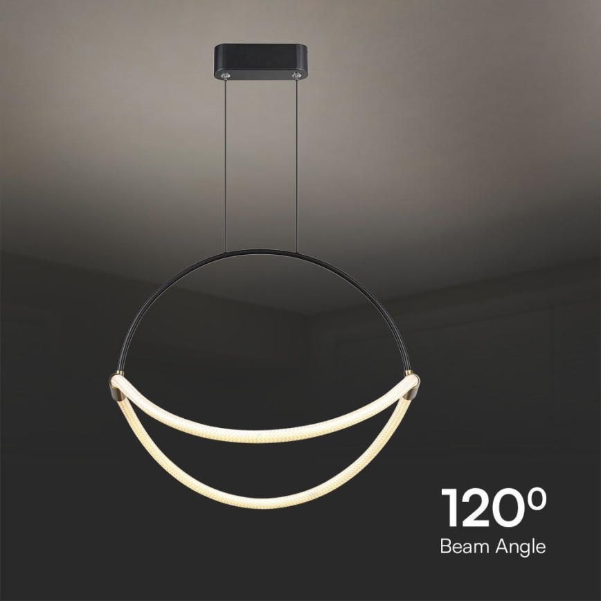 LED Chandelier on a string LED/16W/230V 4000K d. 50 cm