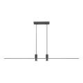 LED Chandelier on a string LED/19W/230V 3000K black