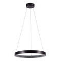 LED Chandelier on a string LED/19W/230V 3000K black