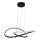 LED Chandelier on a string LED/20W/230V 3000K black