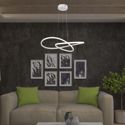 LED Chandelier on a string LED/20W/230V 3000K white