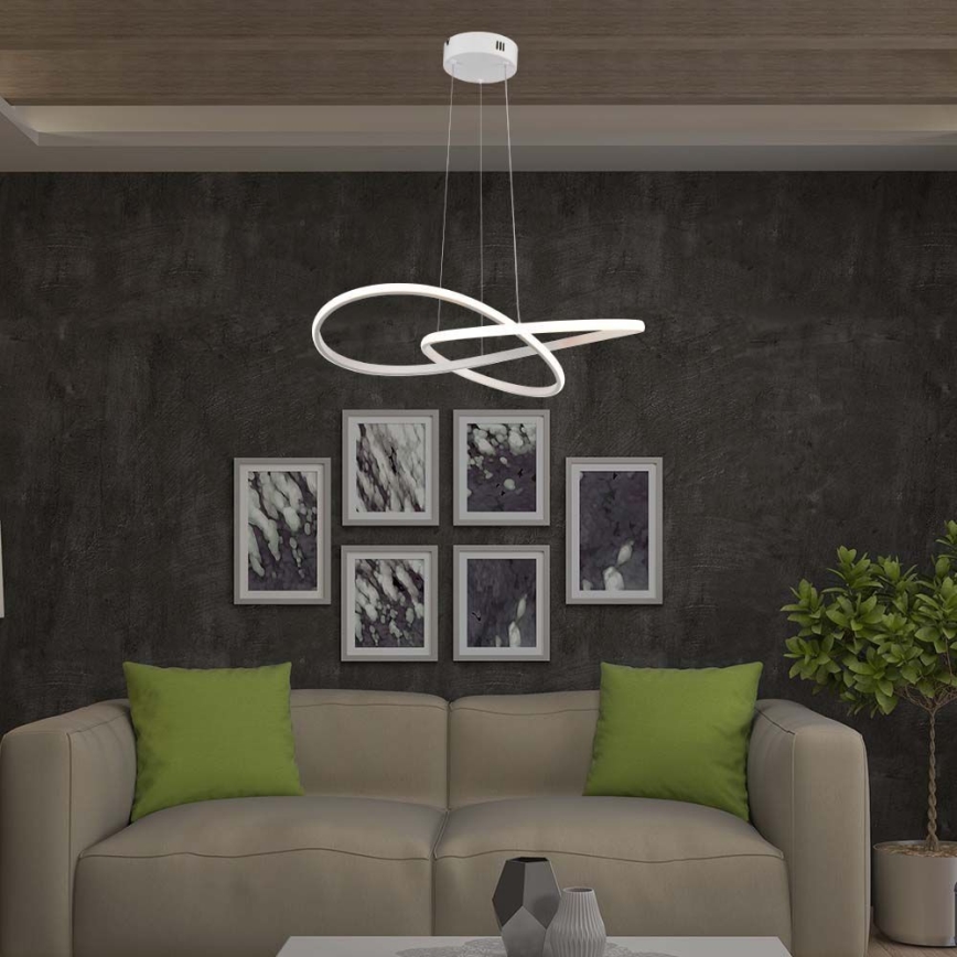 LED Chandelier on a string LED/20W/230V 3000K white