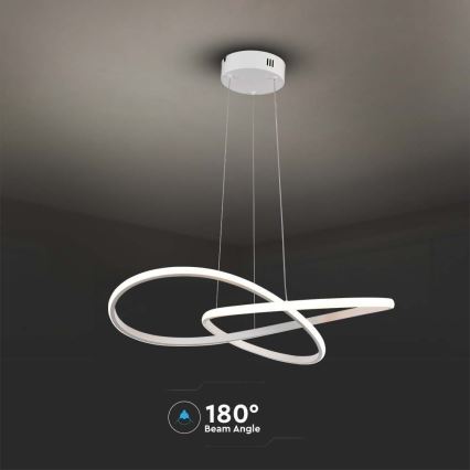 LED Chandelier on a string LED/20W/230V 3000K white