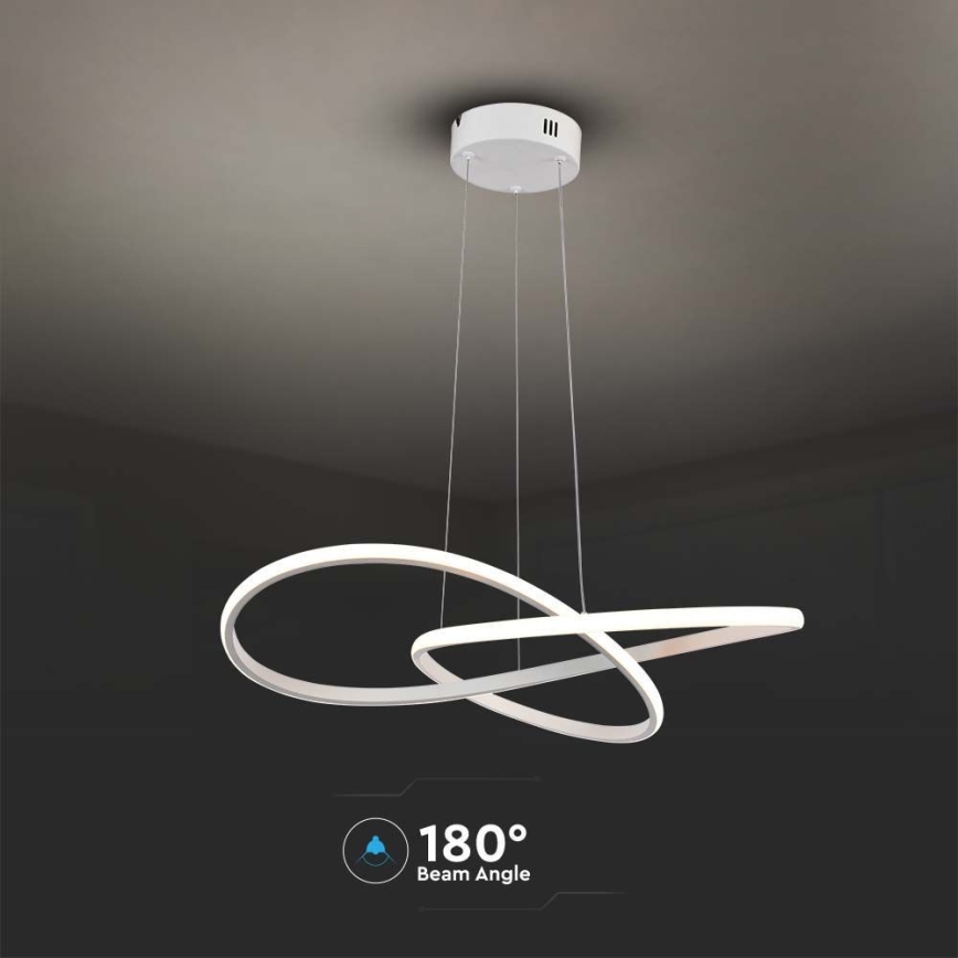 LED Chandelier on a string LED/20W/230V 3000K white