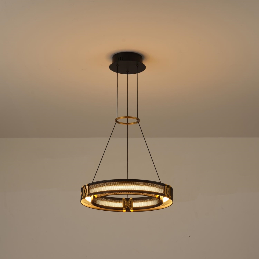 LED Chandelier on a string LED/21W/230V 3000K 42x120 cm