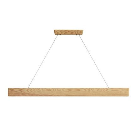 LED Chandelier on a string LED/22W/230V 4000K 120 cm ash/solid wood