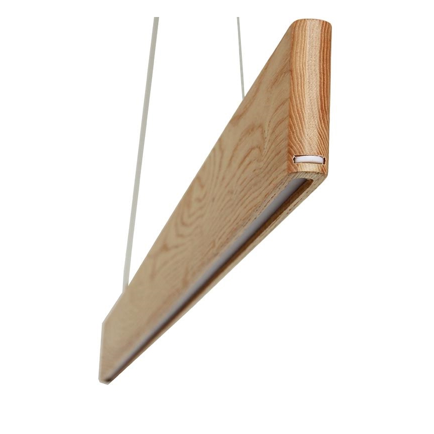 LED Chandelier on a string LED/22W/230V 4000K 120 cm ash/solid wood