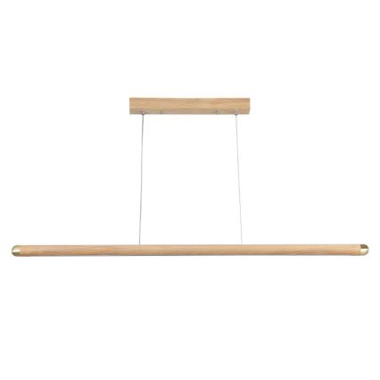 LED Chandelier on a string LED/22W/230V 4000K 120 cm ash/solid wood