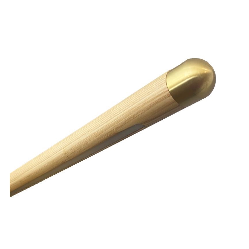 LED Chandelier on a string LED/22W/230V 4000K 120 cm ash/solid wood