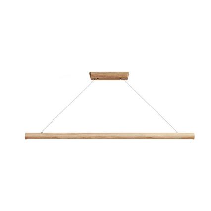 LED Chandelier on a string LED/22W/230V 4000K 120 cm ash/solid wood