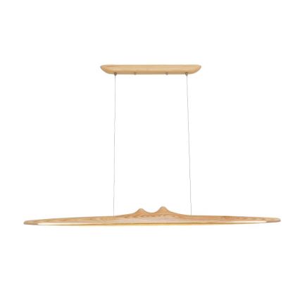 LED Chandelier on a string LED/22W/230V 4000K 120 cm ash/solid wood
