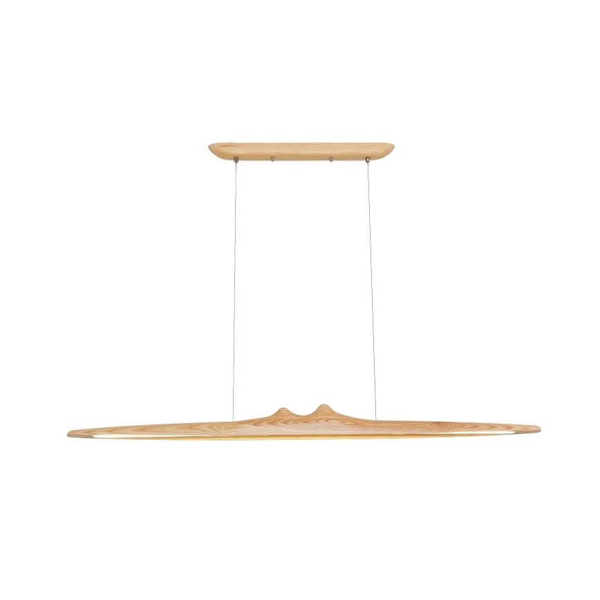 LED Chandelier on a string LED/22W/230V 4000K 120 cm ash/solid wood