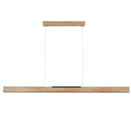LED Chandelier on a string LED/22W/230V 4000K 120 cm pine/solid wood
