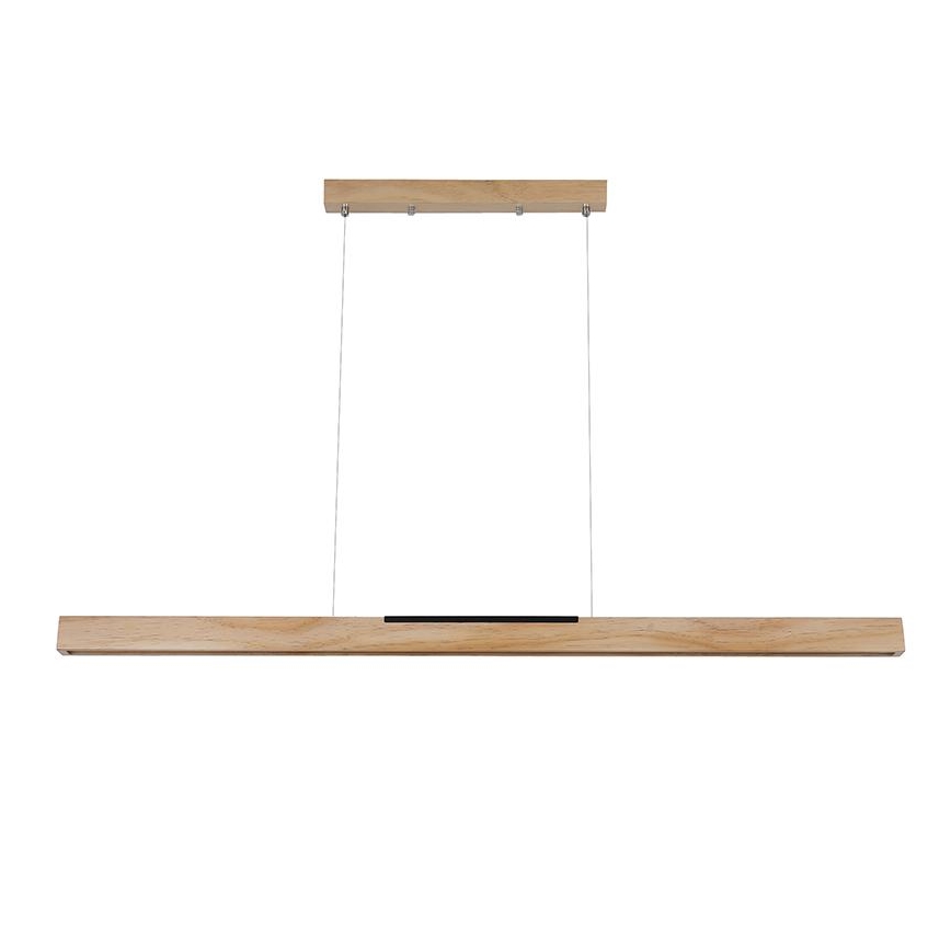 LED Chandelier on a string LED/22W/230V 4000K 120 cm pine/solid wood