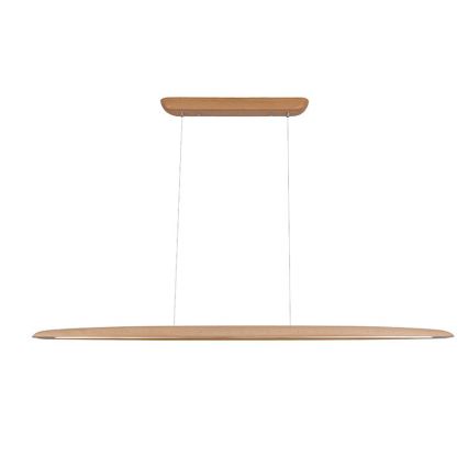 LED Chandelier on a string LED/22W/230V 4000K 130 cm beech/solid wood
