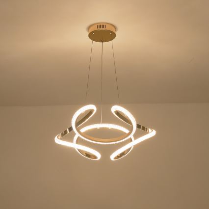 LED Chandelier on a string LED/24W/230V 3000K 50x120 cm
