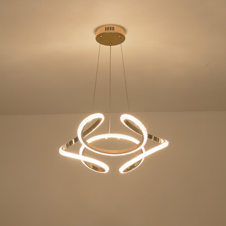 LED Chandelier on a string LED/24W/230V 3000K 50x120 cm