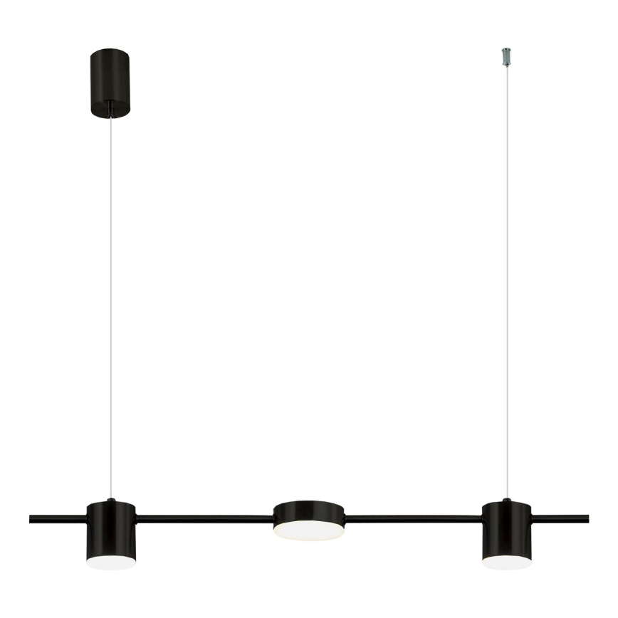LED Chandelier on a string LED/24W/230V 3000K black