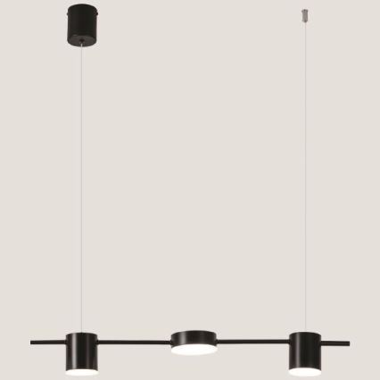 LED Chandelier on a string LED/24W/230V 3000K black