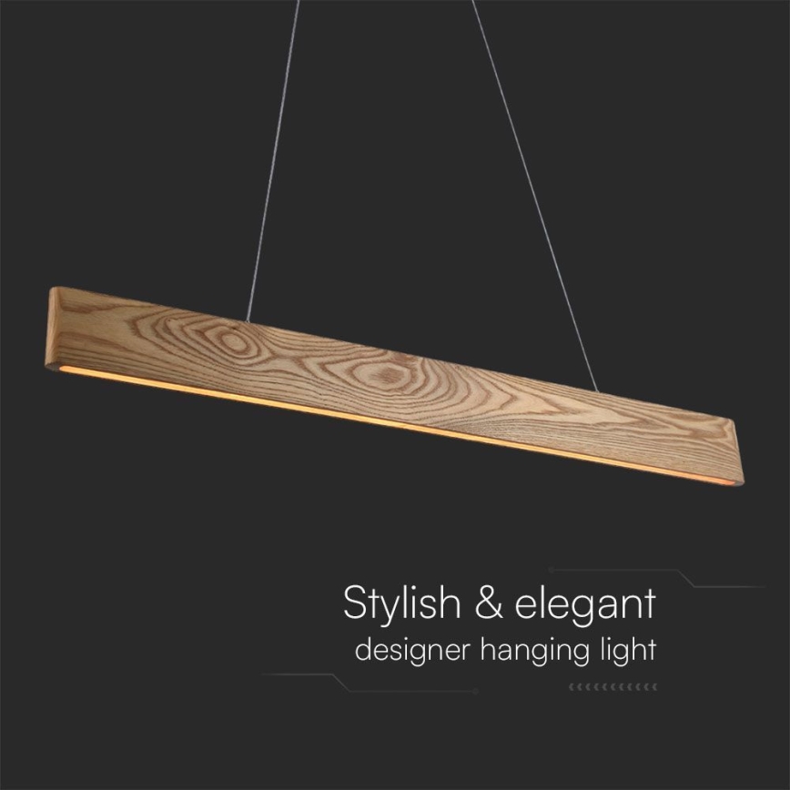 LED Chandelier on a string LED/24W/230V 3000K brown