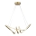 LED Chandelier on a string LED/24W/230V 3000K gold