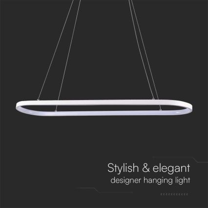 LED Chandelier on a string LED/24W/230V 3000K white
