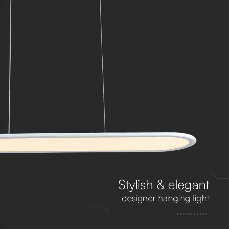LED Chandelier on a string LED/24W/230V 3000K white