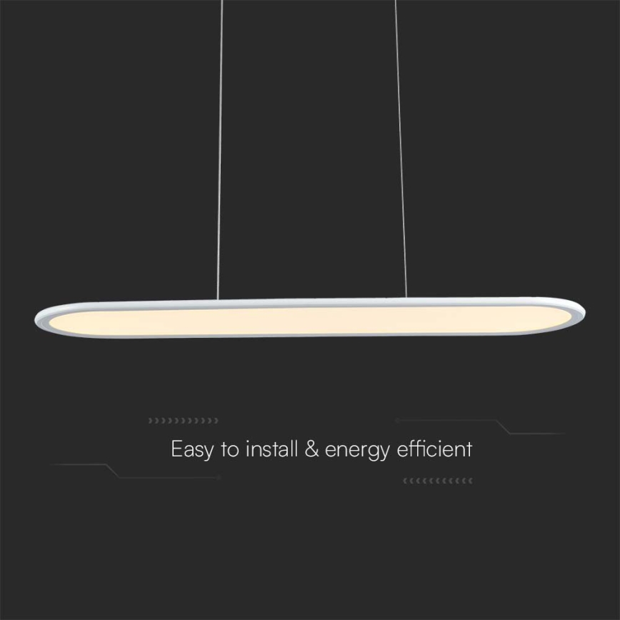 LED Chandelier on a string LED/24W/230V 3000K white