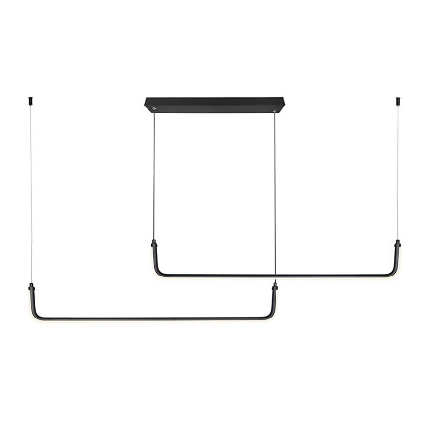 LED Chandelier on a string LED/24W/230V 4000K black