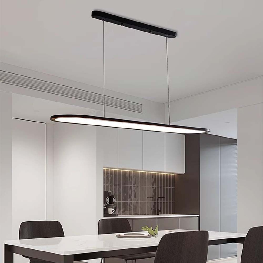LED Chandelier on a string LED/24W/230V 4000K black