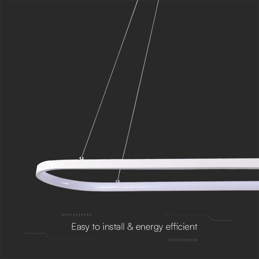LED Chandelier on a string LED/24W/230V 4000K white