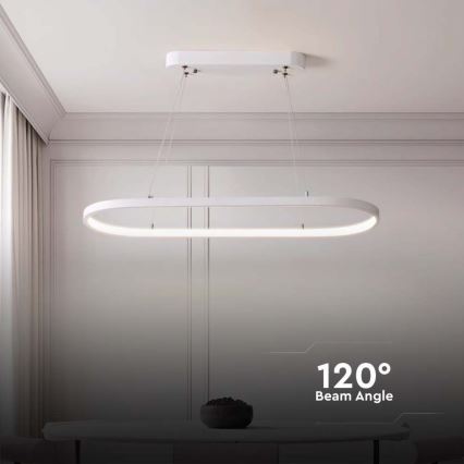 LED Chandelier on a string LED/24W/230V 4000K white