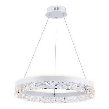 LED Chandelier on a string LED/25W/230V 3000K d. 50 cm white
