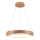 LED Chandelier on a string LED/25W/230V 3000K ø 50 cm brown