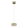 LED Chandelier on a string LED/25W/230V d. 20 cm gold