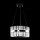 LED Chandelier on a string LED/25W/230V
