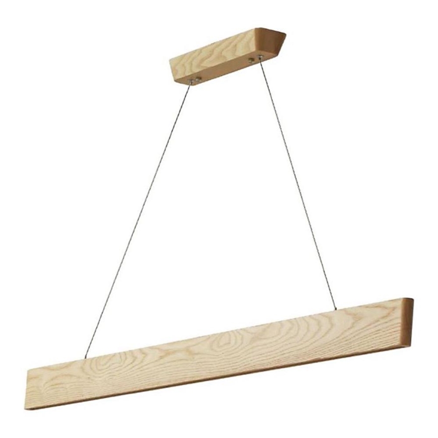 LED Chandelier on a string LED/26W/230V 4000K 150 cm ash/solid wood