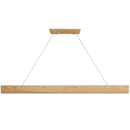 LED Chandelier on a string LED/26W/230V 4000K 150 cm ash/solid wood