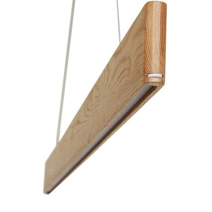 LED Chandelier on a string LED/26W/230V 4000K 150 cm ash/solid wood