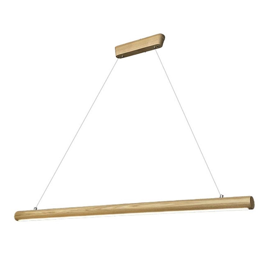 LED Chandelier on a string LED/26W/230V 4000K 150 cm ash/solid wood