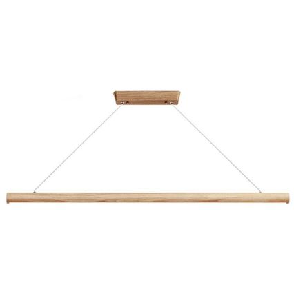 LED Chandelier on a string LED/26W/230V 4000K 150 cm ash/solid wood