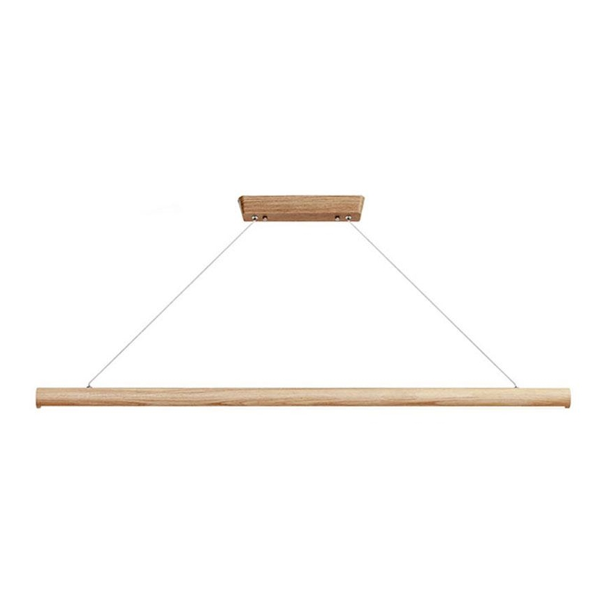 LED Chandelier on a string LED/26W/230V 4000K 150 cm ash/solid wood