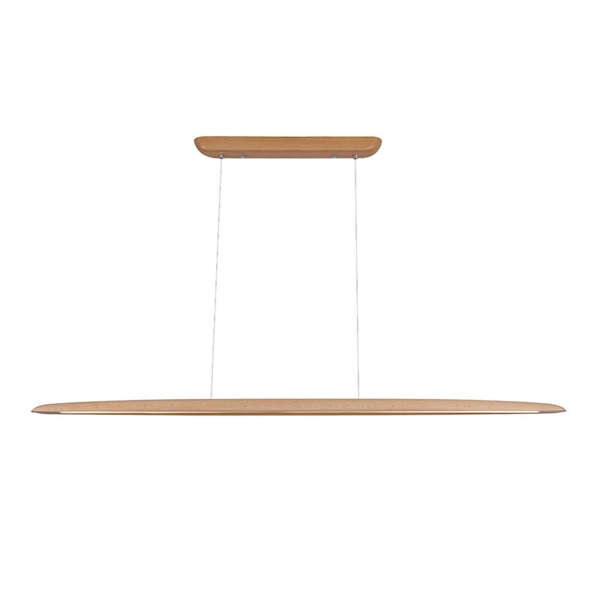 LED Chandelier on a string LED/26W/230V 4000K 150 cm beech/solid wood