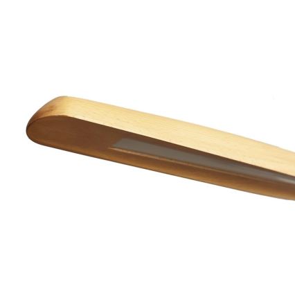 LED Chandelier on a string LED/26W/230V 4000K 150 cm beech/solid wood