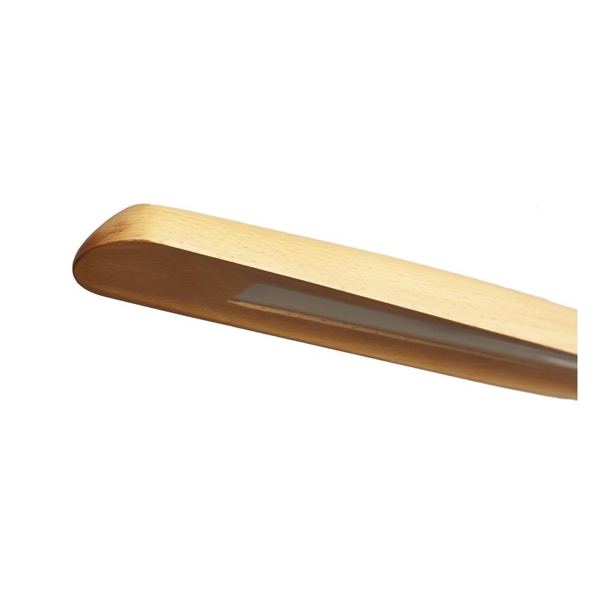 LED Chandelier on a string LED/26W/230V 4000K 150 cm beech/solid wood