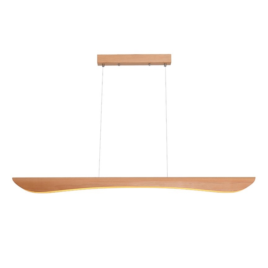 LED Chandelier on a string LED/26W/230V 4000K 150 cm beech/solid wood