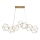 LED Chandelier on a string LED/28W/230V 3000K gold