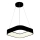LED Chandelier on a string LED/30W/230V 3000K 45x45 cm black