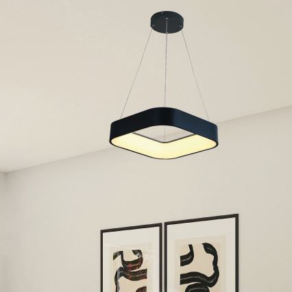 LED Chandelier on a string LED/30W/230V 3000K 45x45 cm black